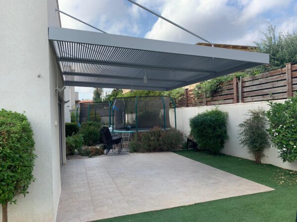 פרגולות תלויות מרחפות מאלומיניום